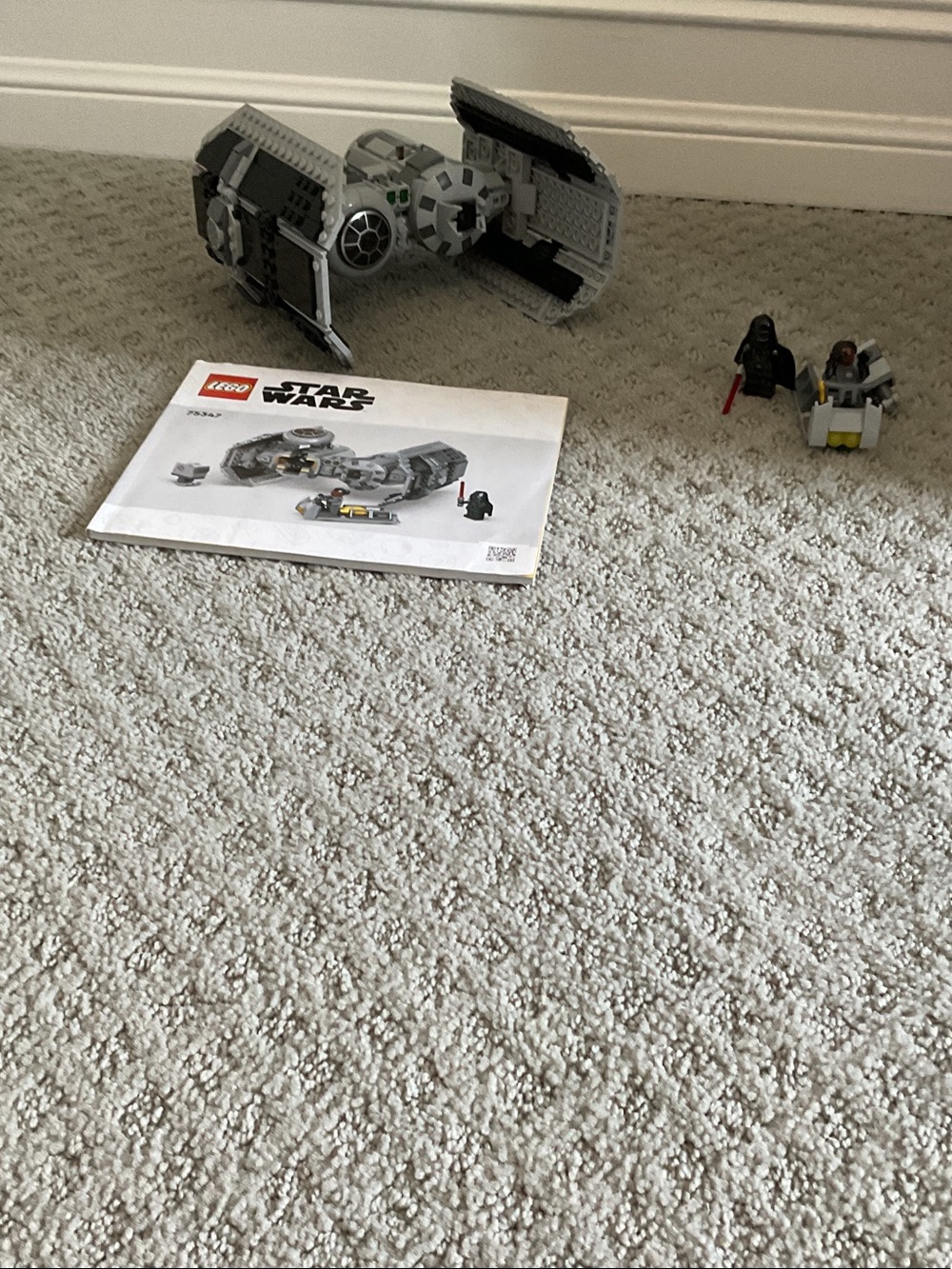 Lego Gray and Black Star Wars TIE Fighter Set - LEGO